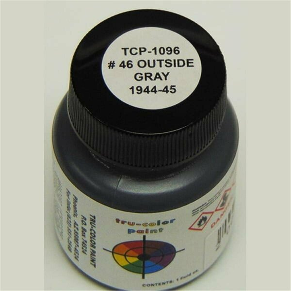 Tru-Color Paint No.6 1944-1945 Paint, Outside Gray TCP1096